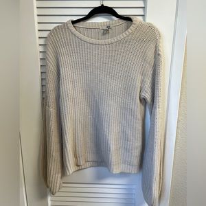 Amuse Society bell sleeve sweater